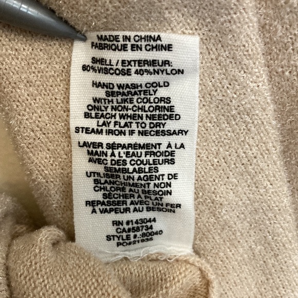 Avec Les Filles Belted Knit Romper Shorts Sweater Lounge Tan Oat Beige - Picture 10 of 10